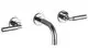 Dornbracht-TARA.-Waschtisch-Wandbatterie-ohne Ablaufgarnitur-Ausladung 240mm-platin, 36717882-08 Galeriebild 2